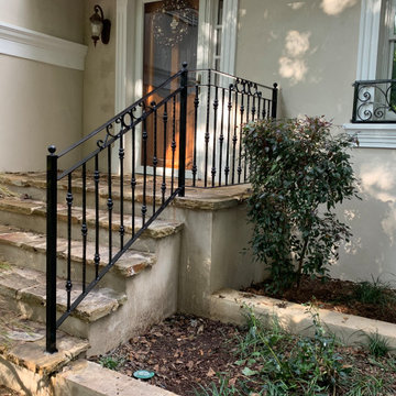 Wrought Iron Scroll Work - Window Accents