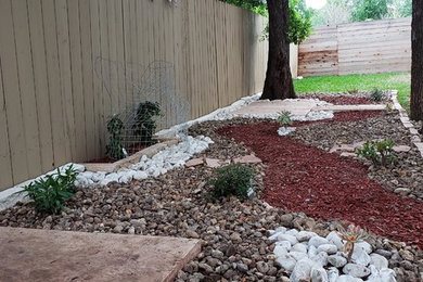Inspiration for a transitional home design remodel in Austin