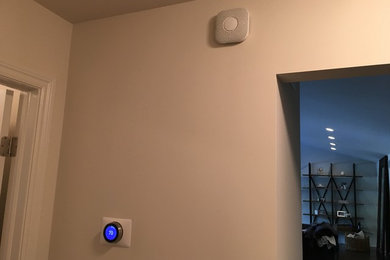 Nest Thermostat and CO/Smoke Alarm Installation