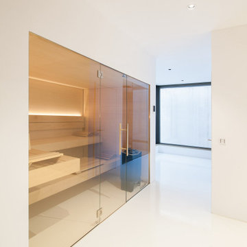 Villa Y - Sauna im Untergeschoss