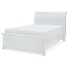 Legacy Classic Canterbury Sleigh Bed Queen Natural White Wood
