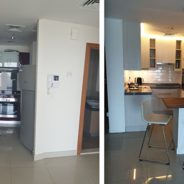 Tiny kitchen remodelling