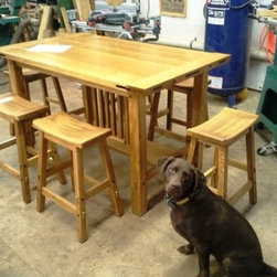 Barista Table and Stools - Dining Sets