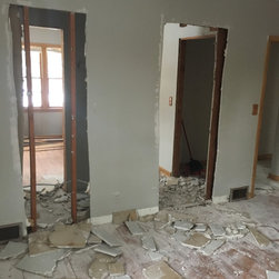 Master Bedroom Bathroom Tile Install - Home Improvement