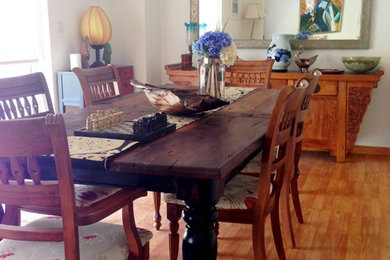 Dining room - eclectic dining room idea in Other