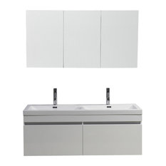 55 inch double sink bathroom vanities | houzz 55 inch double sink bathroom vanities | houzz