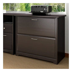 Cabot 2 Drawer Lateral File Cabinet in Espresso Oak - Engineered Wood