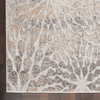 Nourison Silky Textures 2'2" x 7'6" Ivory/Beige Modern Indoor Rug