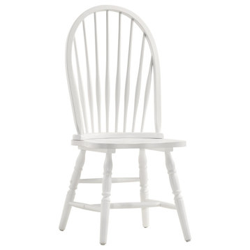 Windsor Dining Chair, Pure White