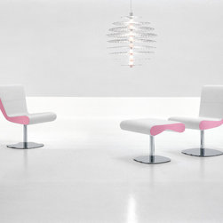 Kandor Chaise Lounge Chair by Bonaldo - Indoor Chaise Lounge Chairs