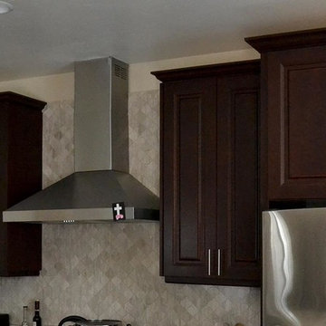Dark Cherry Raised Panel, Temecula, CA
