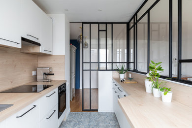 Idées déco pour une cuisine contemporaine.