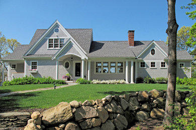 Coastal exterior home idea in Boston