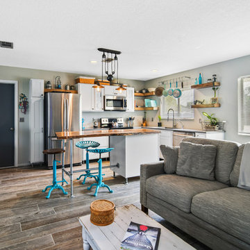 Palm Bay Coastal Industrial Kitchen