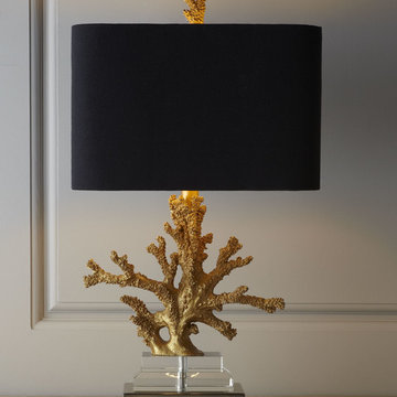 "Gold Coral" Lamp