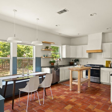 Bright and Airy Kitchen + Dining Space