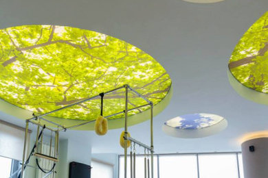 Example of a home gym design in Other
