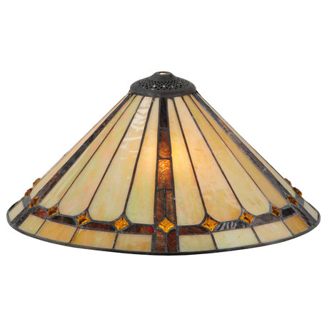 Meyda Lighting 16"W Belvidere Replacement Shade