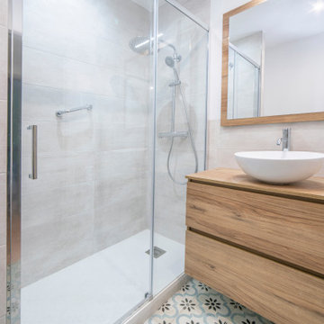 Reforma de cuarto de baño en calle Diputació (Barcelona)