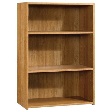 Pemberly Row 3 Shelf Bookcase in Highland Oak Finish
