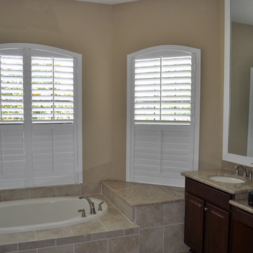 AluCore Poly Shutters® in Bathroom - Plantation Shutters