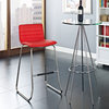 Modway EEI-1030-RED Dive Bar Stool, Red