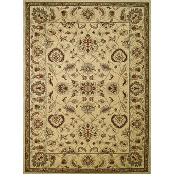 Concord Global Chester 9702 Oushak Rug 3'3"x4'7" Ivory Rug