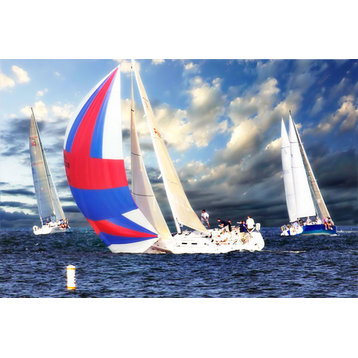 Fine Art Photograph, Sailing at Sunset II, Fine Art Paper Giclee