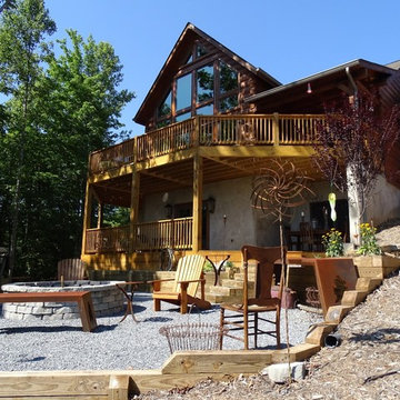 Custom Castlerock Log Home 8x12 D Log