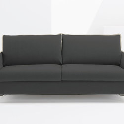 Italian Sofa-Bed Iris by Pezzan | Dark Gray - $2,495 - Sleeper Sofas