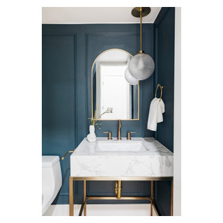 Winged Foot House Remodel - Transitional - Powder Room - Denver - by ...