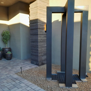 Denise Milano Design Group X-Style Rain Curtain Water Feature