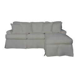 Sunset Trading Horizon Sleeper Sofa & Chaise - Slip Cover Set Only - Performance - Slipcovers And Chair Covers
