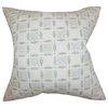 Jeune Geometric Pillow Green 18"x18"