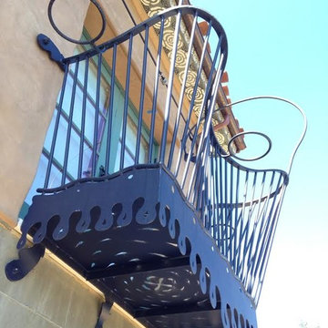 All Steel Balcony Juliette's
