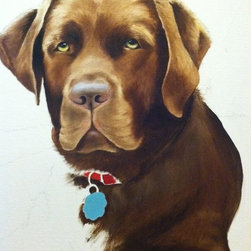 Custom Canvases (this one was in progress) - Home Decor