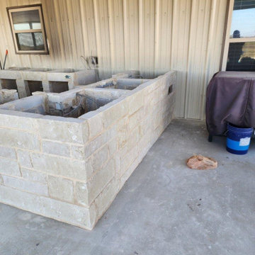 DFW Pool Experts Outdoor Kitchen Duty