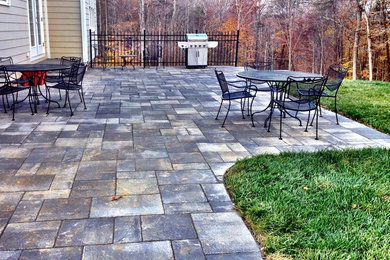 Inspiration for a transitional patio remodel in Other