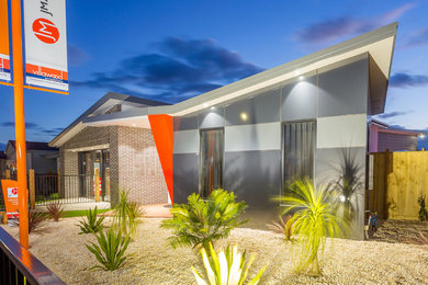 Design ideas for a modern exterior in Geelong.