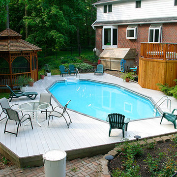 decks with pools.