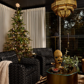 Traditional Christmas Tree Layered with Intention
