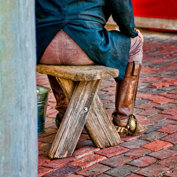 Cowboy Takes a Break, 16x24 Fine Art Canvas, .75" depth