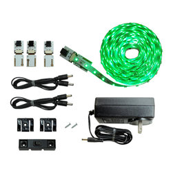 NEW Cut and Connect Series: Super Bright Flexible Strip 3M Kit in Green - Undercabinet Lighting