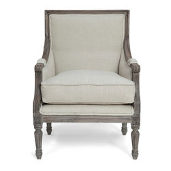 Henri French Armchair - F&aring;t&ouml;ljer