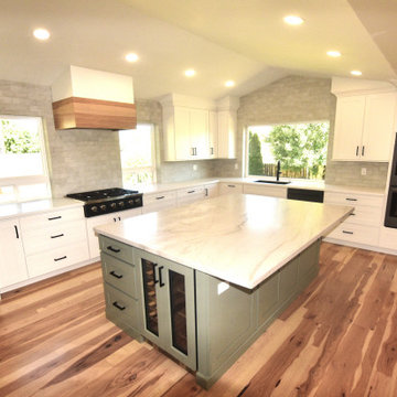 Kyle & Callie Kitchen/Laundry Remodel Before & After