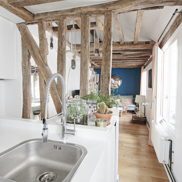 Rehabilitation d'un duplex au coeur de Paris