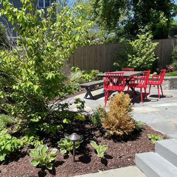 Tiered Patio for Sloped Back Garden