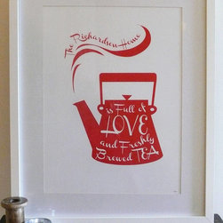 Personalised  Kitchen Print - Products