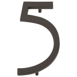 Contemporary House Numbers by KnobDeco