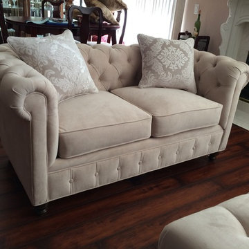 KENZIE STYLE - Chesterfield Custom Sectional Sofas